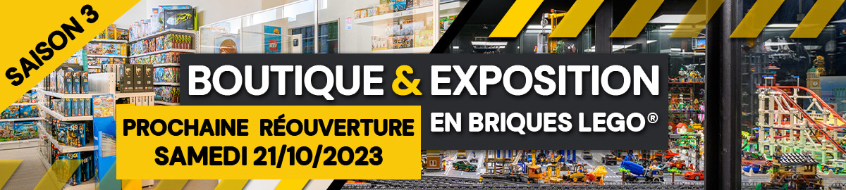 Boutique et Exposition en briques Lego® à Château-Renault 37110 - Briquestore.fr